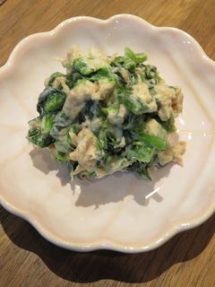 ほうれん草とツナのマヨネーズ和え-レシピのメイン写真