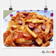 れぽ5♡マカロニでナポリタン♡簡単