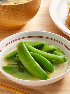 スナップえんどうのだし煮-レシピのメイン写真