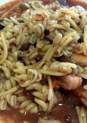 旅する氷結を見てフィデウアを作る-レシピのメイン写真