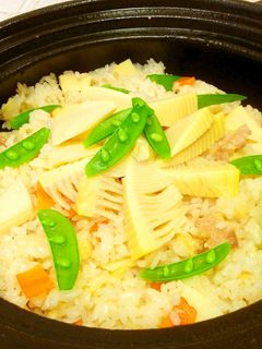 たけのこごはん 簡単 春 炊き込みご飯-レシピのメイン写真