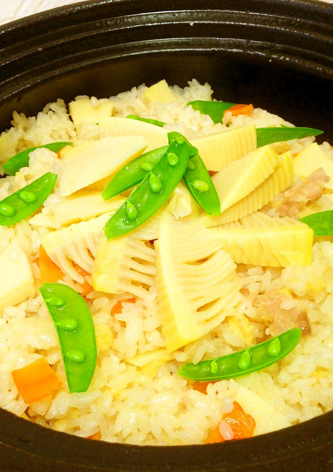 たけのこごはん　簡単 春　炊き込みご飯-レシピのメイン写真