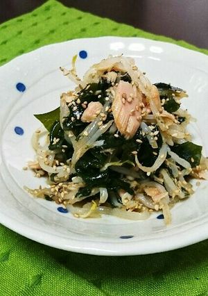 生ワカメともやしの中華サラダ☆-レシピのメイン写真