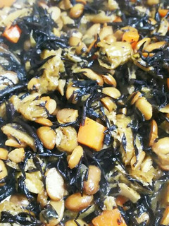 〔常備菜〕ふっくら煎り大豆とヒジキの煮豆-レシピのメイン写真