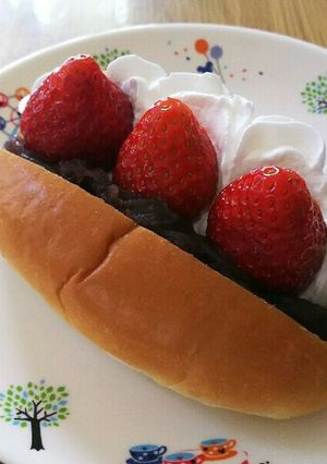 小倉いちごホイップドッグ＊フルーツサンド-レシピのメイン写真