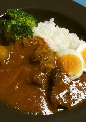 圧力鍋でキノコたっぷり旨々ビ−フカレー　-レシピのメイン写真