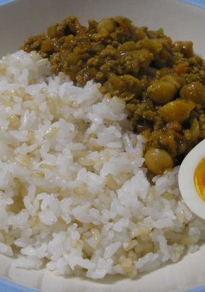 我が家のひよこ豆のカレー♪-レシピのメイン写真