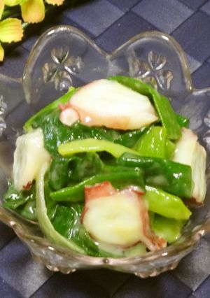 タコと青ネギの酢味噌和え(ぬた）-レシピのメイン写真