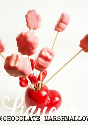 満開♡　桜ストロベリーチョコマシュマロ-レシピのメイン写真