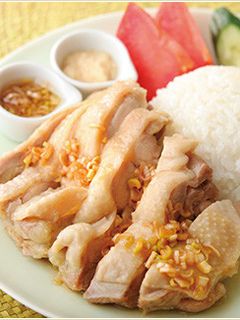 炊飯器で作る♪シンガポールチキンライス-レシピのメイン写真