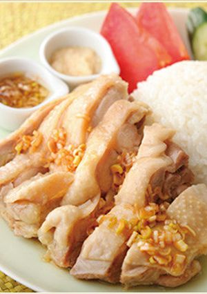 炊飯器で作る♪シンガポールチキンライス-レシピのメイン写真