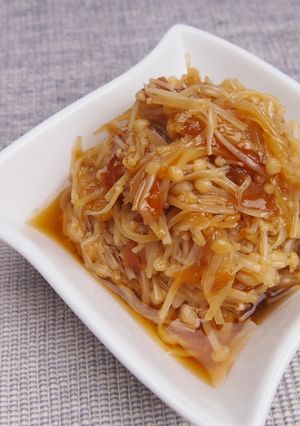 簡単！梅なめたけ☆和え物や副菜にも！-レシピのメイン写真