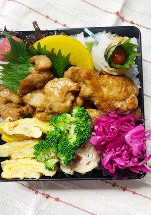 7/20ヨッチャン☆鶏肉焼肉弁当-レシピのメイン写真