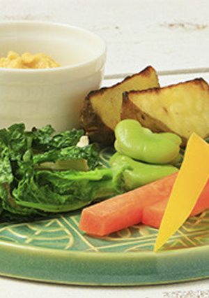 彩り野菜のココナッツディップ-レシピのメイン写真