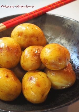 照り照りこっくり♪新じゃがの煮ころがし-レシピのメイン写真