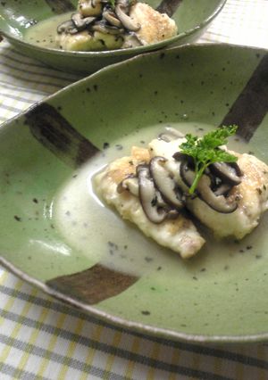 ✿鯛のバジル風味きのこソテー✿-レシピのメイン写真