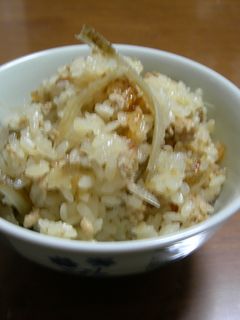 牛蒡と鶏ミンチの炊き込みご飯-レシピのメイン写真