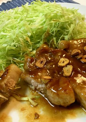 自信作！四日市のトンテキ、ガッツリと。-レシピのメイン写真