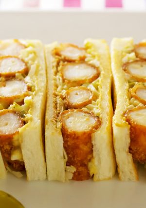 冷めても美味しい！海老カツサンドウィッチ-レシピのメイン写真