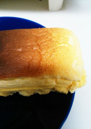 チーズ風味のスフレケーキ-レシピのメイン写真