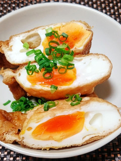 【龍愛】あぶたま煮☆巾着煮-レシピのメイン写真