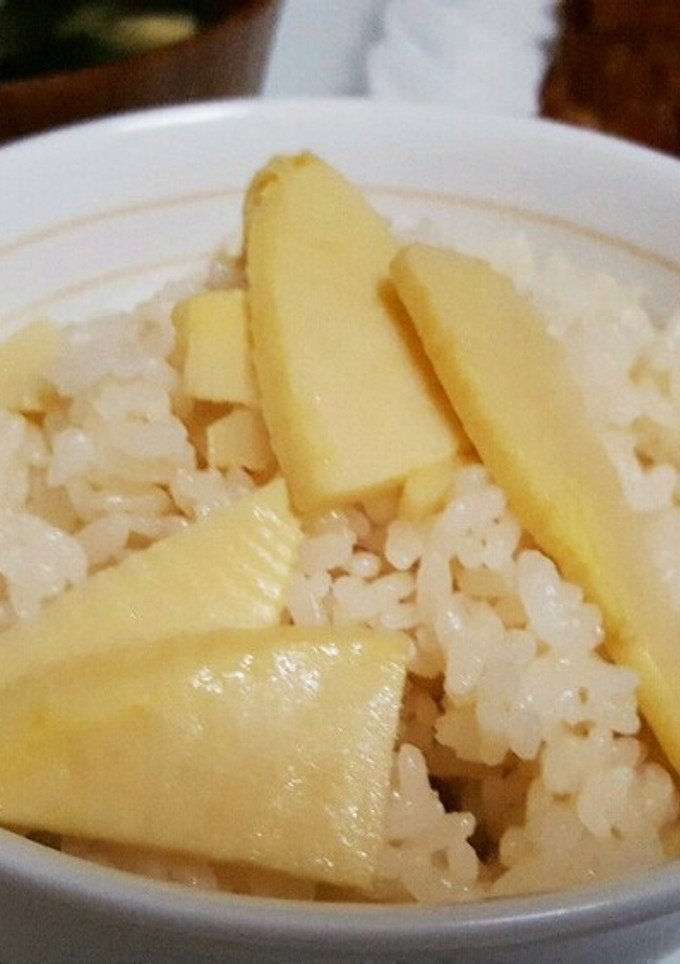 白だしを使って簡単筍ご飯！-レシピのメイン写真
