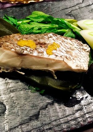 超簡単！レンジでおいしい☆タイの酒蒸し☆-レシピのメイン写真