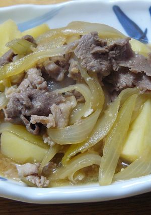 新じゃがで♪こってり肉じゃが-レシピのメイン写真