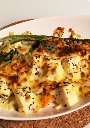 簡単！準備は10分！豆腐のチーズ焼き-レシピのメイン写真