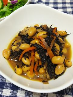 【龍愛】ひじきの炒め煮-レシピのメイン写真