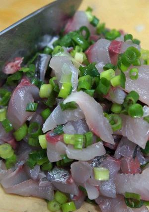 鯵のたたき-レシピのメイン写真