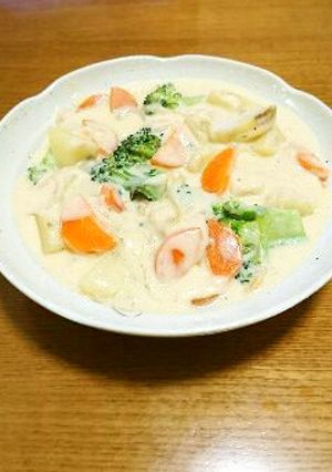 【おいしい介護食】柔らかクリームシチュー-レシピのメイン写真