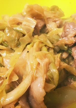 豚肉とキャベツの簡単ケチャップ炒め-レシピのメイン写真