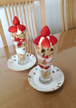 ✿ いちごパフェ ✿-レシピのメイン写真