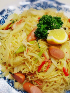 肉なしでも大満足!パスタ風焼そば☆-レシピのメイン写真