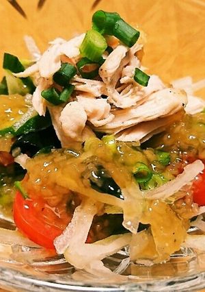 黒酢玉ねぎと新物で簡単フレッシュマリネ！-レシピのメイン写真
