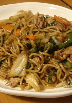 オイスターソース☆DEニラ豚焼きそば♪-レシピのメイン写真