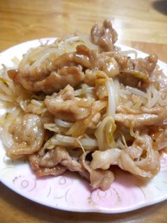 豚ともやしのオイスターソース炒め-レシピのメイン写真