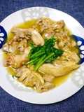 簡単ジューシー！もも肉のゆず胡椒煮