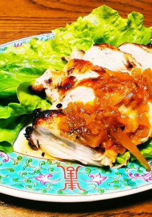 とり胸肉のポン酢とジャム漬け-レシピのメイン写真