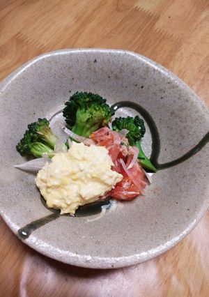 ブロッコリーとトマトのサラダ♥-レシピのメイン写真