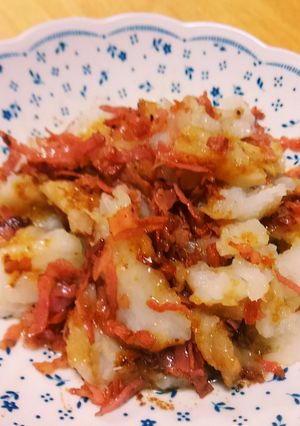 美味★長いもとベーコンのバター醤油かけ★-レシピのメイン写真