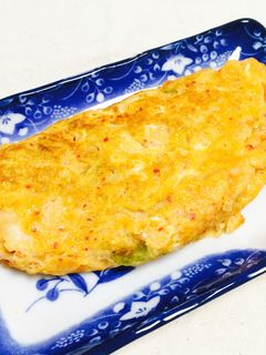 【 キムチのオムレツ♪】-レシピのメイン写真