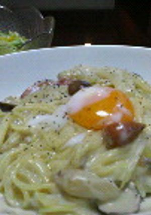 炒め混ぜるだけ♪シメジとベーコンのパスタ-レシピのメイン写真