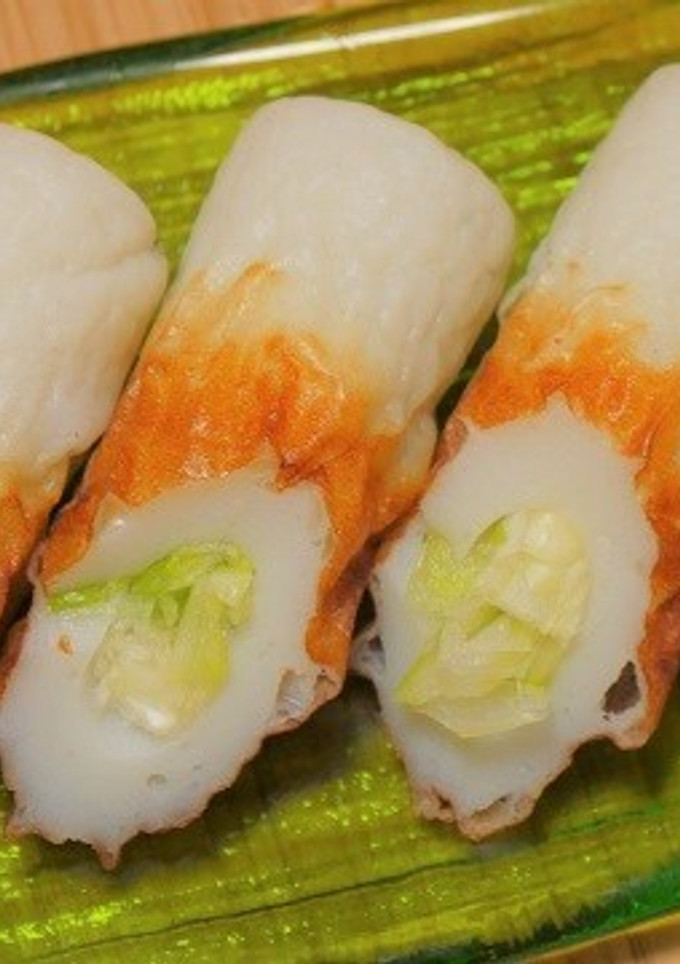 簡単 ねぎのチクワ巻き-レシピのメイン写真