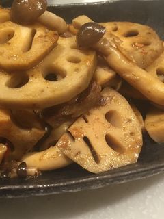 牛肉とレンコンの甘辛炒め煮-レシピのメイン写真