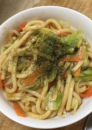 だしのきいた焼うどん 醤油ベース-レシピのメイン写真