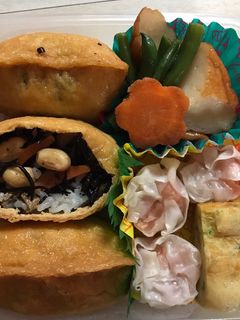 ひじき稲荷のお弁当-レシピのメイン写真