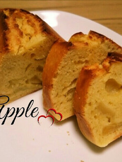 簡単!!りんごのしっとりパウンドケーキ-レシピのメイン写真