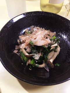 ごま油香る♪菊菜のおひたし-レシピのメイン写真